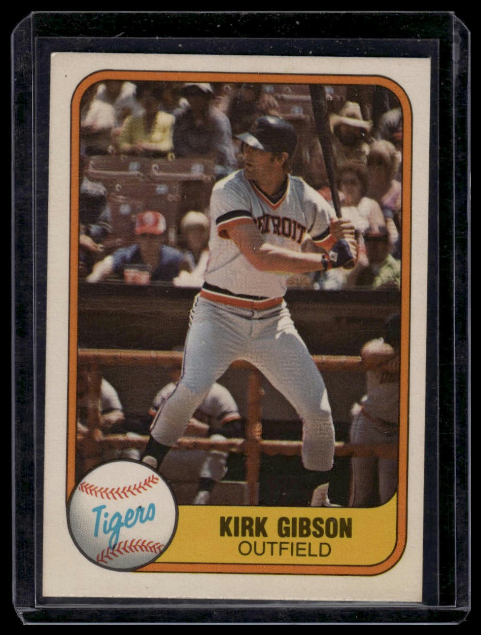 1981 Fleer #481 Kirk Gibson