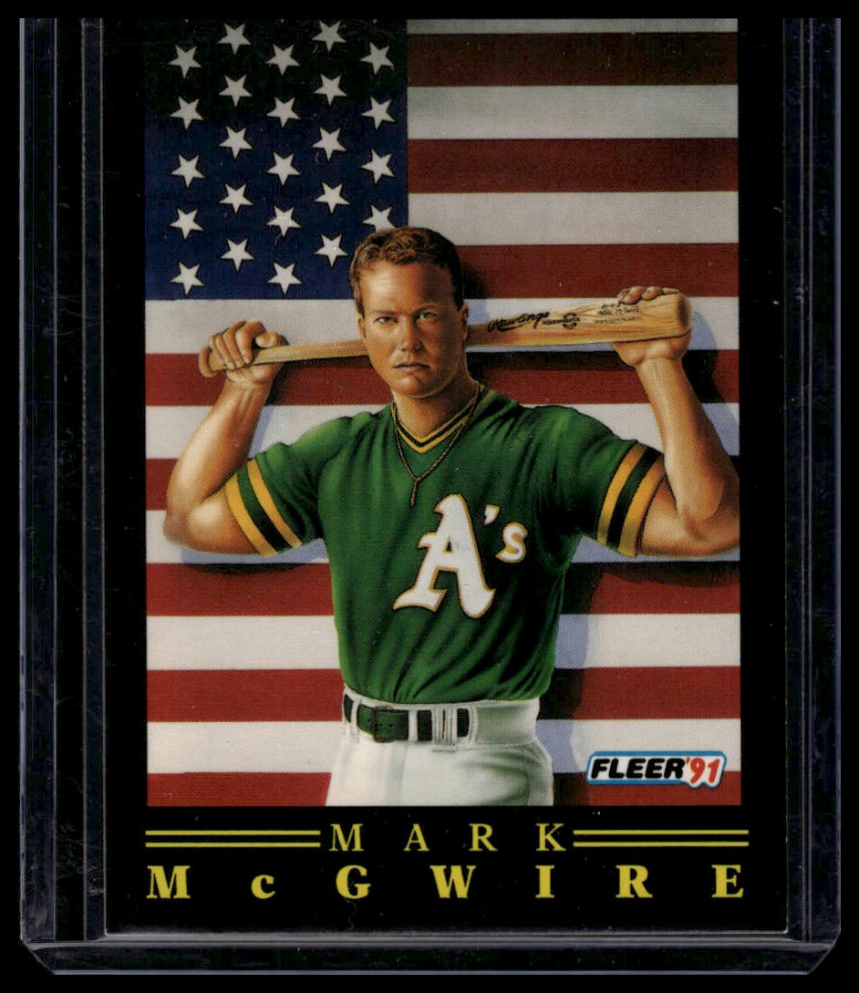 1991 Fleer #4 Mark McGwire Pro-Visions