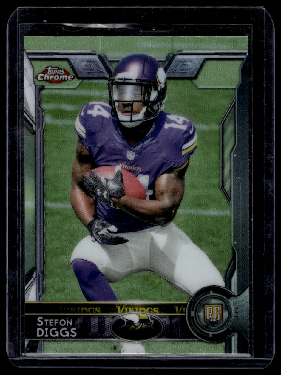 2015 Topps Chrome #148 Stefon Diggs