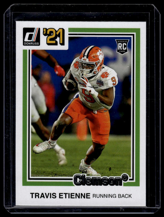 2021 Panini Chronicles Draft Picks #42 Travis Etienne Jr. Pink