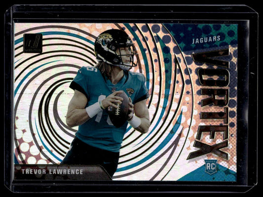 2021 Donruss #VTX-TRL Trevor Lawrence Vortex