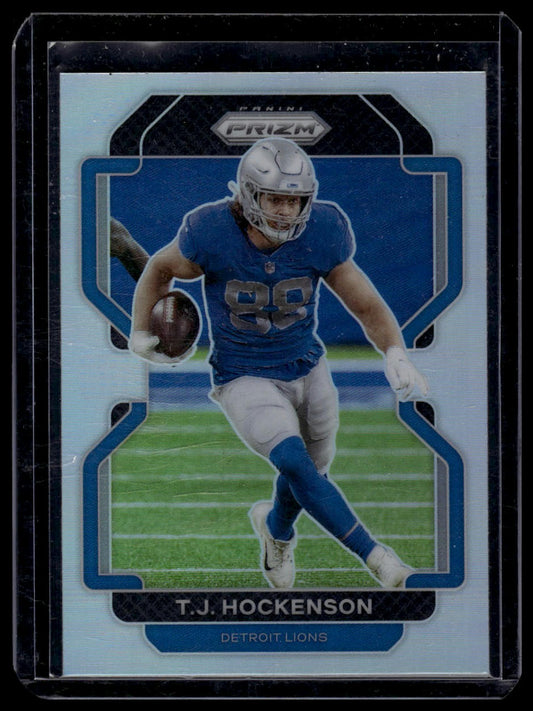 2021 Panini Prizm #147 T.J. Hockenson Silver