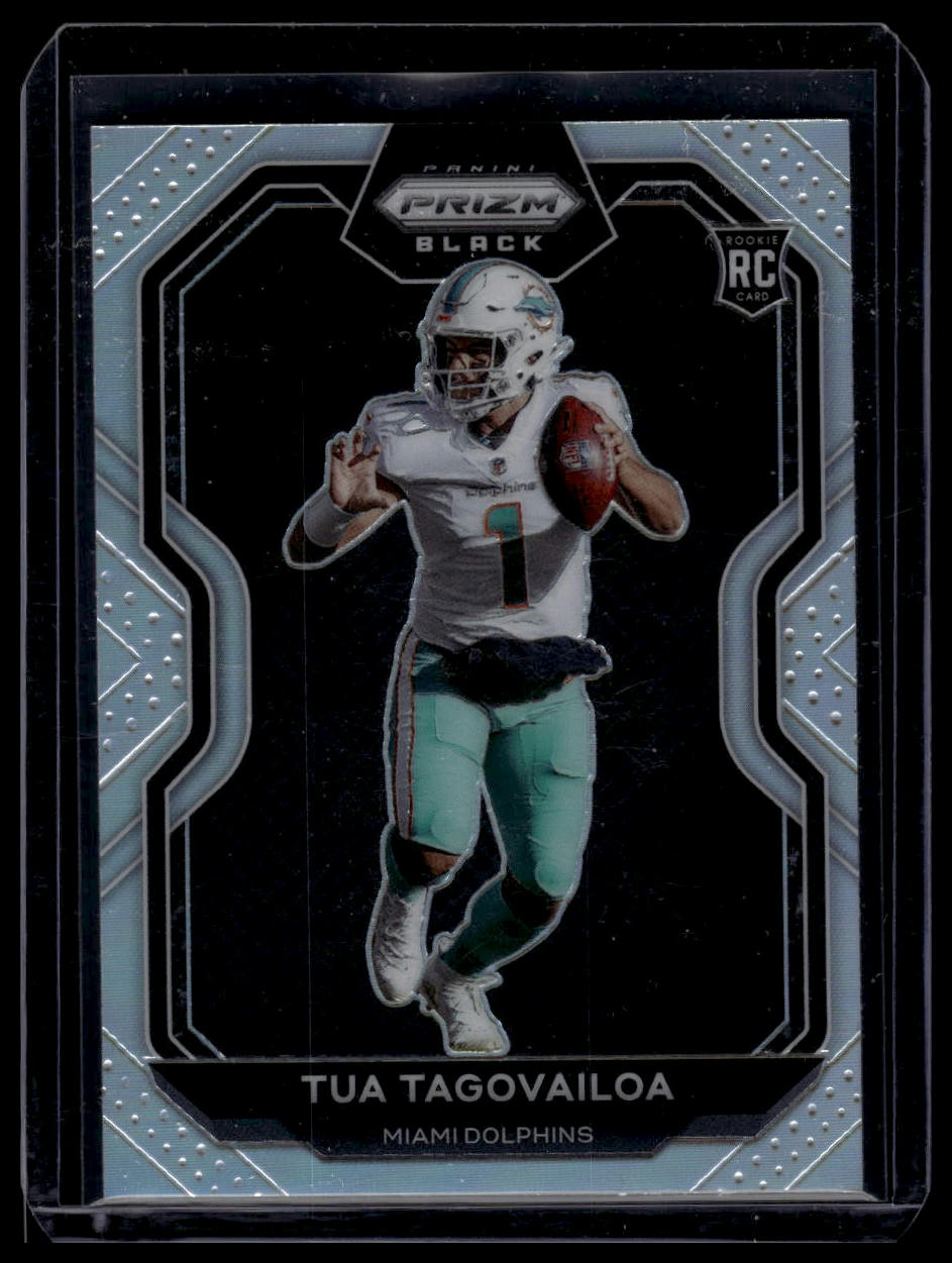 2020 Panini Chronicles #PB-2 Tua Tagovailoa Prizm Black