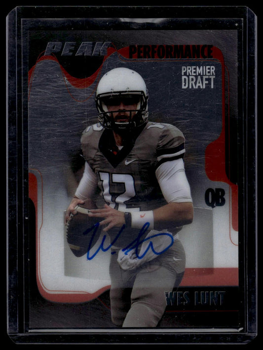 2017 SAGE HIT #PK-WL Wes Lunt Peak Performance