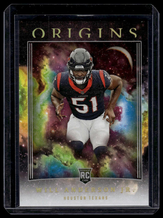 2023 Panini Origins #104 Will Anderson Jr.