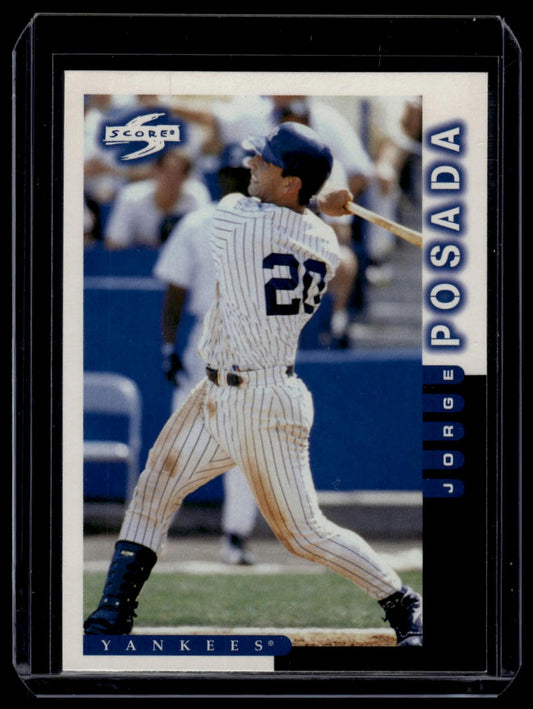 1998 Score New York Yankees #15 Jorge Posada