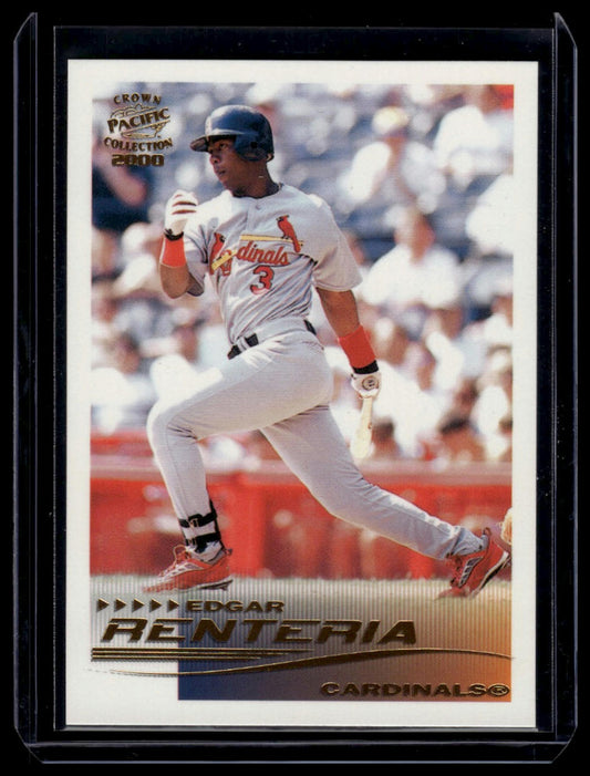 2000 Pacific Crown Collection #234 Edgar Renteria