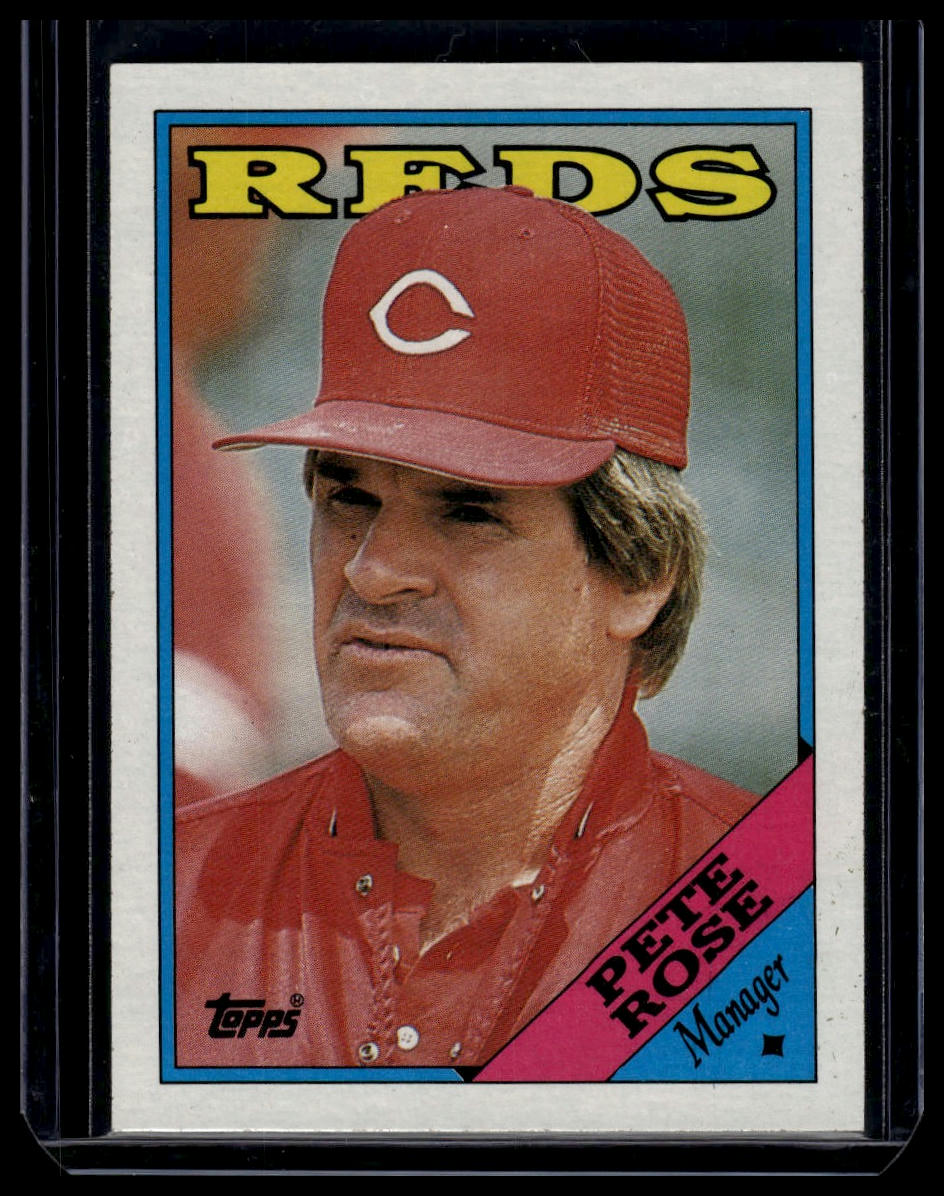 1988 Topps #475 Pete Rose