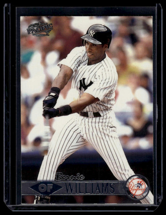 1999 Pacific #305 Bernie Williams Red