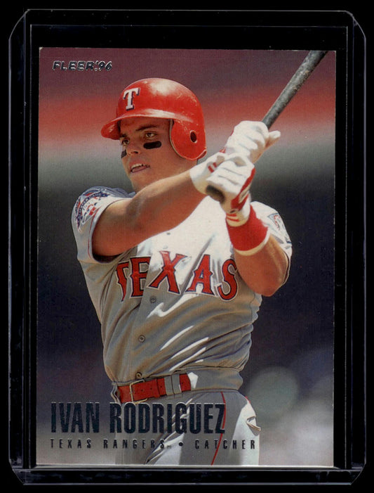 1996 Fleer Texas Rangers #14 Ivan Rodriguez