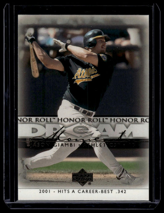 2002 Upper Deck Honor Roll #73 Jason Giambi