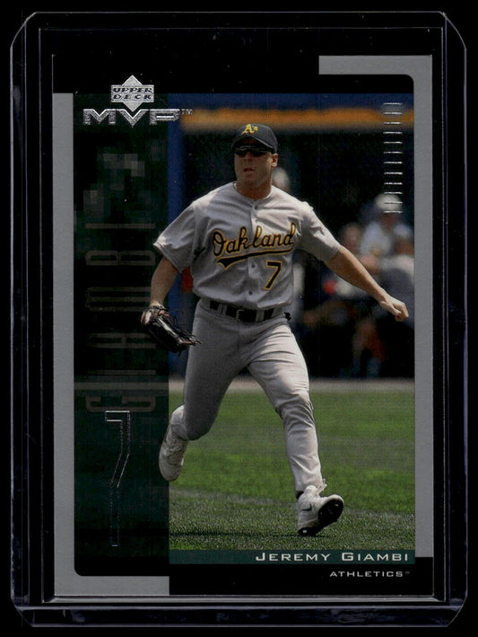 2001 Upper Deck MVP #22 Jeremy Giambi