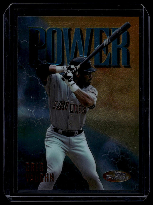 1997 Finest #221 Greg Vaughn