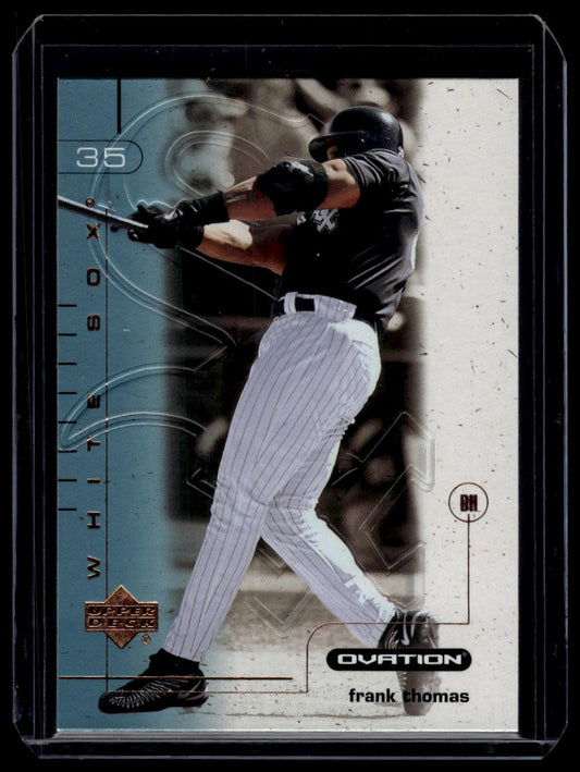 2002 Upper Deck Ovation #23 Frank Thomas Silver