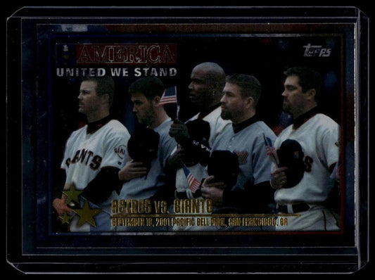 2002 Topps #364 Astros vs. Giants