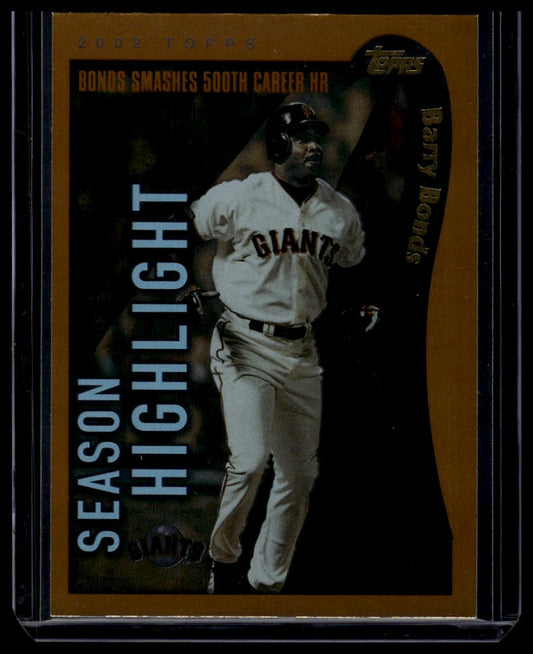 2002 Topps #332 Barry Bonds