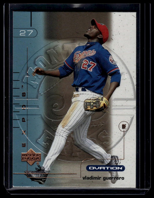 2002 Upper Deck Ovation #44 Vladimir Guerrero