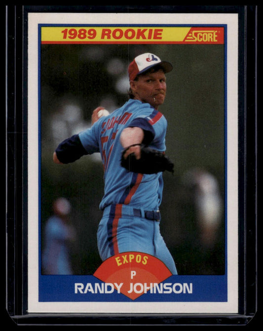 1989 Score #645 Randy Johnson