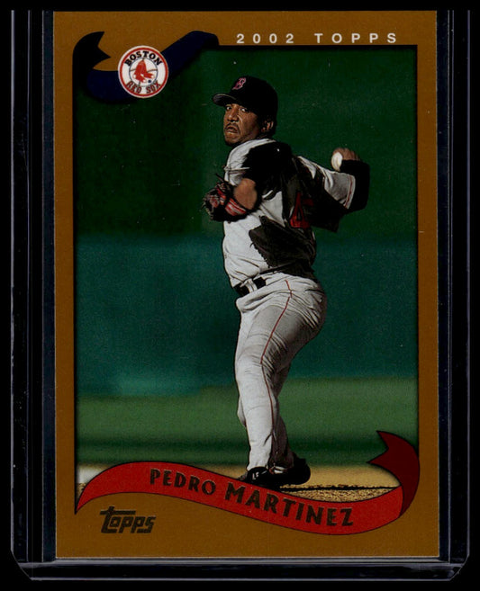 2002 Topps #1 Pedro Martinez Topps Limited