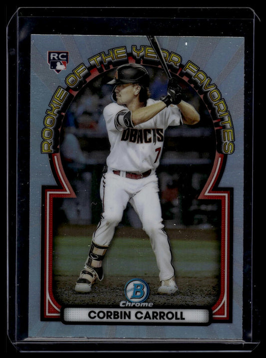 2023 Bowman #ROYF-1 Corbin Carroll Rookie of the Year Favorites