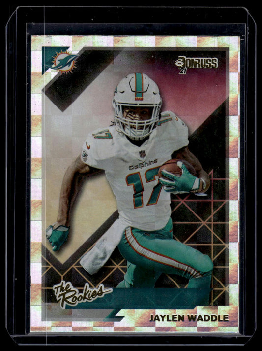 2021 Donruss #TR-JWA Jaylen Waddle The Rookies