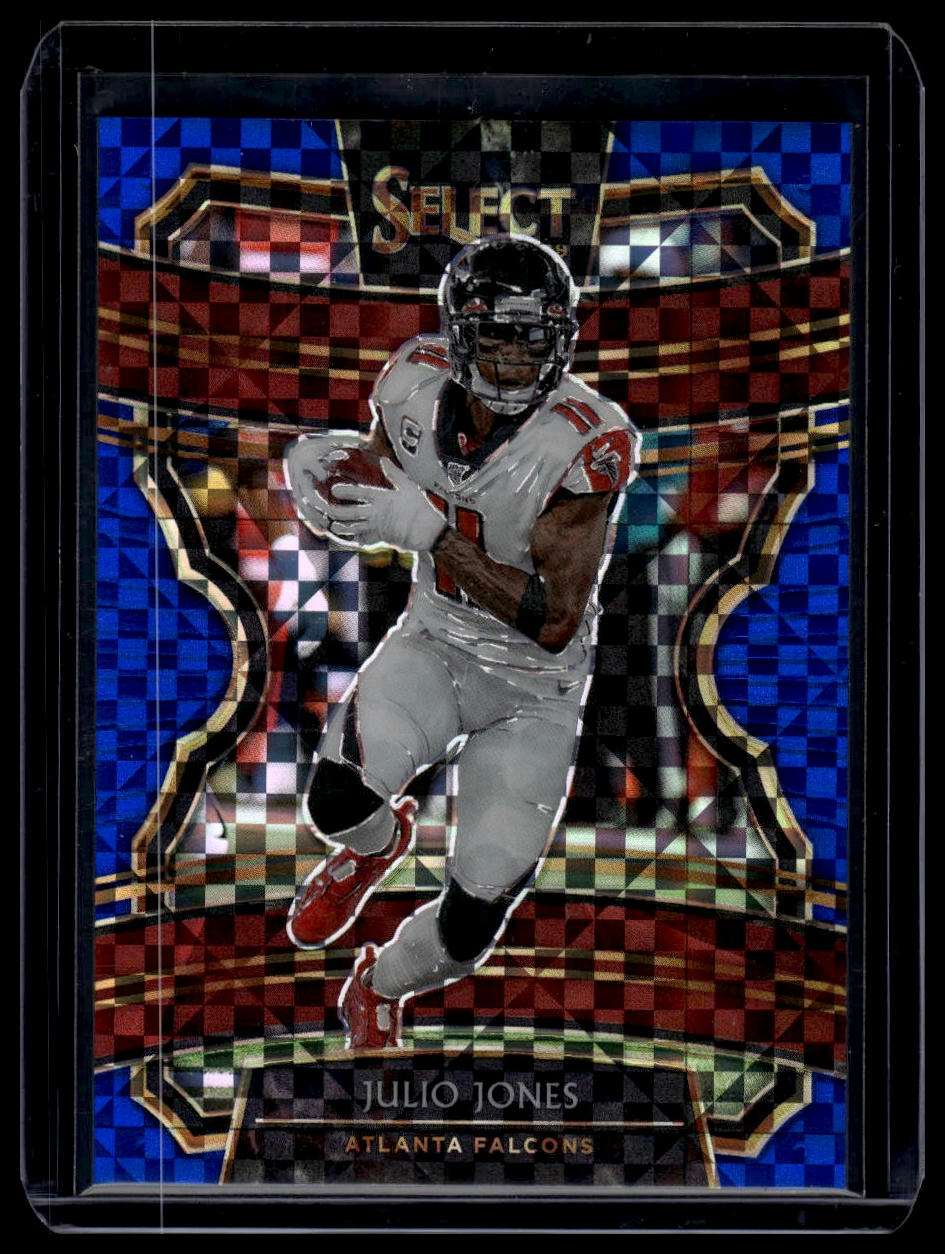 2019 Panini Select #94 Julio Jones Blue Prizm #/175