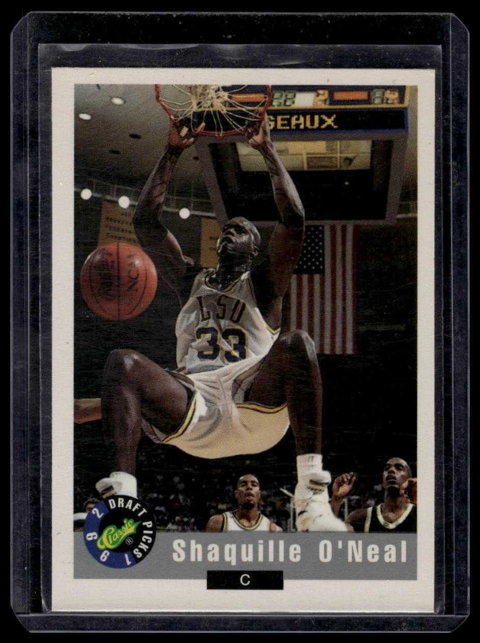 1992 Classic Draft Picks #1 Shaquille O'Neal