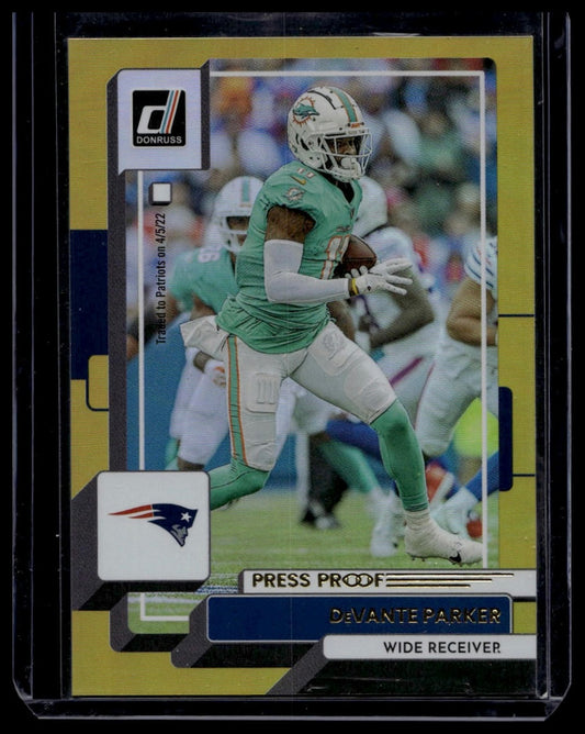 2022 Donruss #122 DeVante Parker