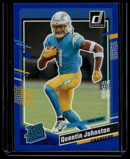 2023 Donruss #353 Quentin Johnston