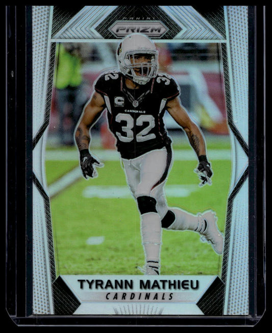 2017 Panini Prizm #43 Tyrann Mathieu Silver