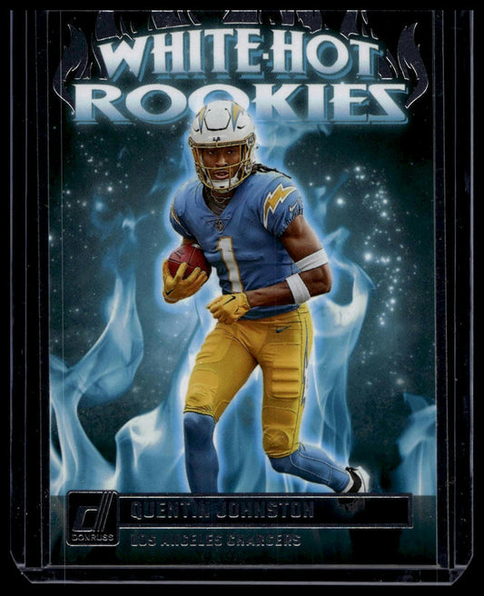 2023 Donruss #WHR-4 Quentin Johnston White Hot Rookies