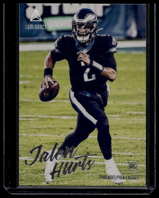 2020 Panini Chronicles #210 Jalen Hurts Luminance Update Rookies