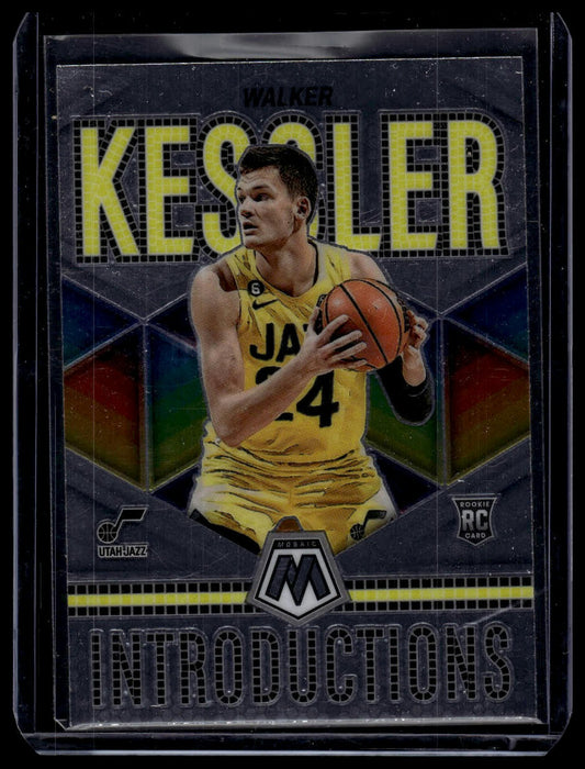 2022-23 Panini Mosaic #13 Walker Kessler Introductions Mosaic