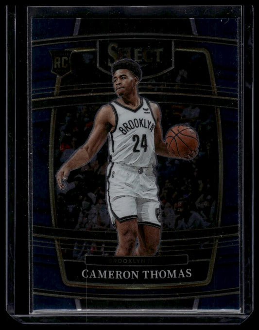 2021-22 Panini Select #21 Cameron Thomas Blue (Retail Base)