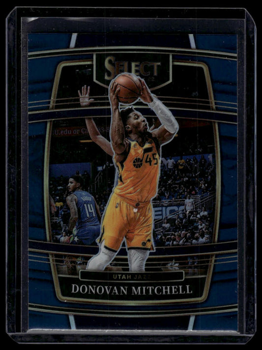 2021-22 Panini Select #83 Donovan Mitchell Blue (Retail Base)