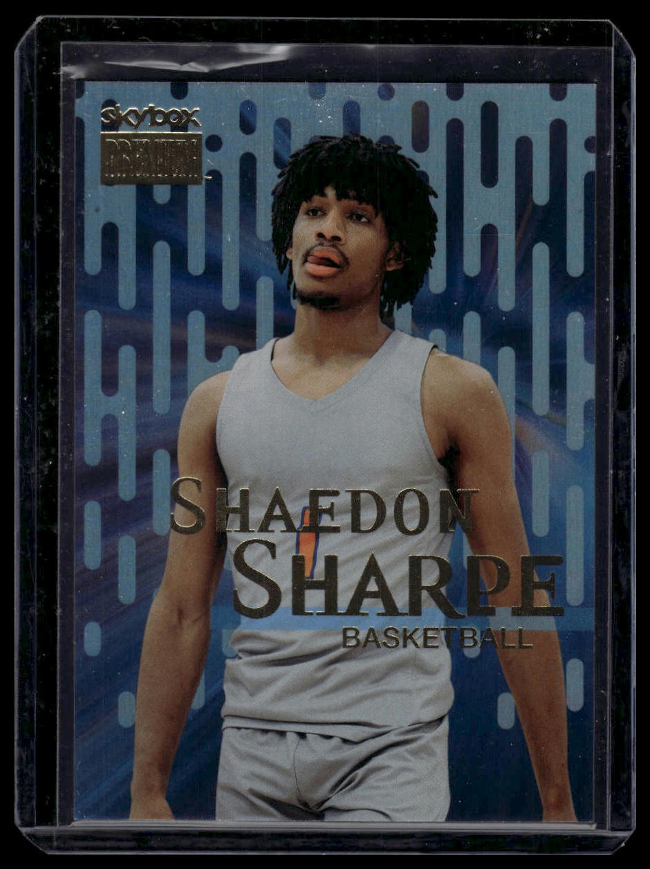 2022 SkyBox Metal Universe Champions #S-47 Shaedon Sharpe Skybox Premium