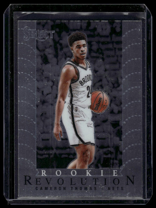 2021-22 Panini Select #7 Cameron Thomas Rookie Revolution