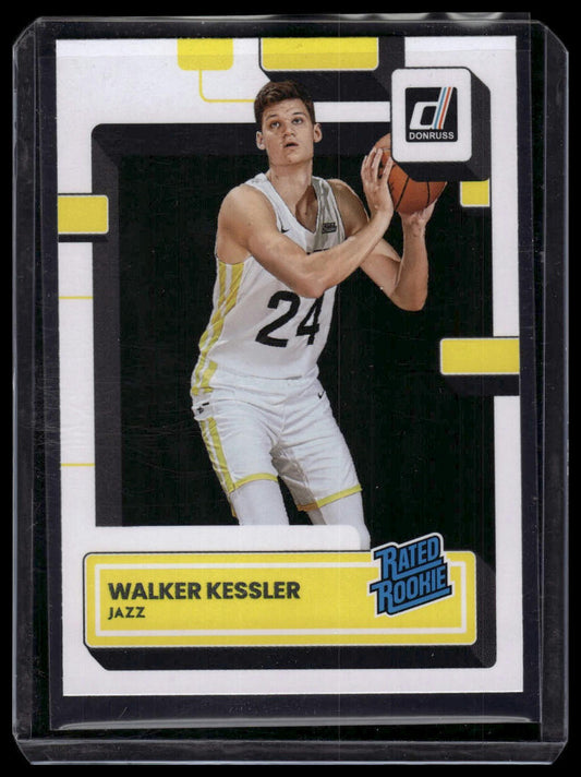 2022-23 Donruss #222 Walker Kessler Silver Press Proof