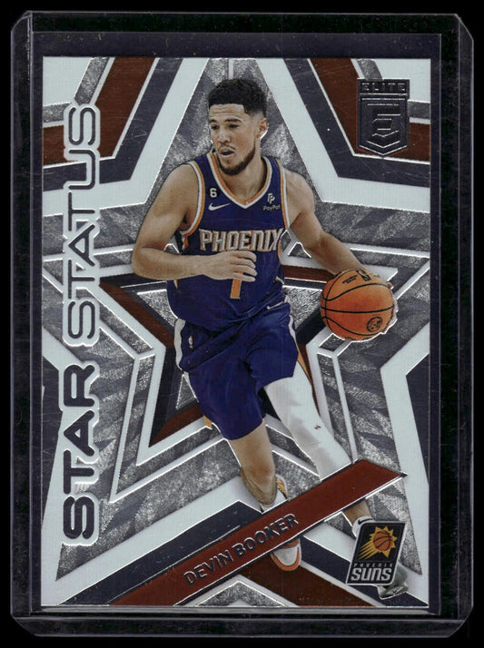 2022-23 Donruss Elite #10 Devin Booker Star Status