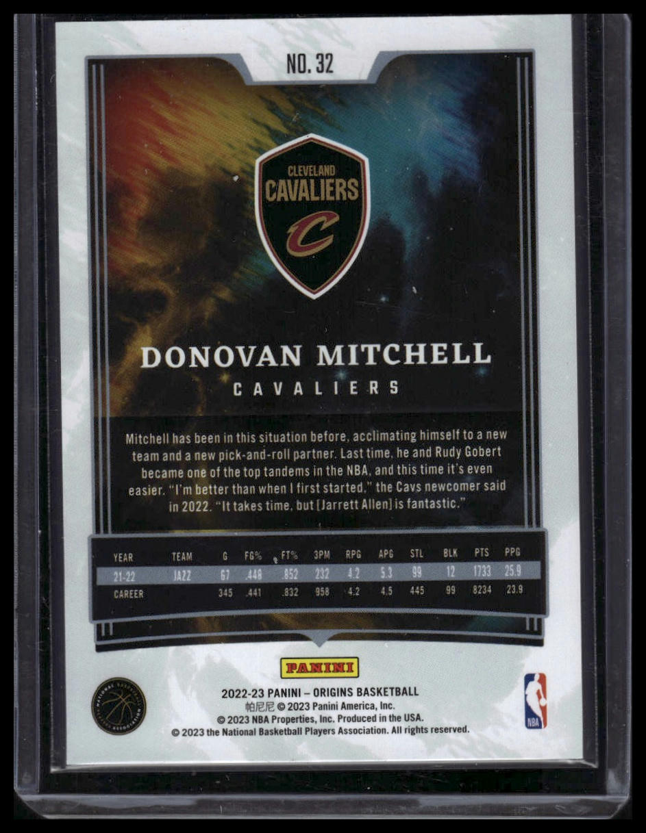 2022-23 Panini Origins #32 Donovan Mitchell