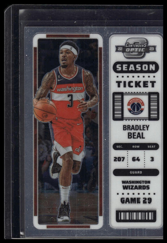 2022-23 Panini Contenders Optic #36 Bradley Beal