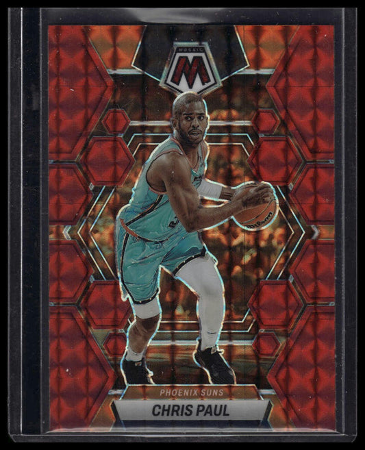 2022-23 Panini Mosaic #77 Chris Paul Red Wave