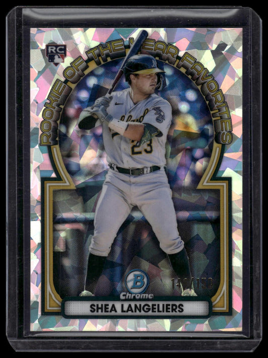 2023 Bowman #ROYF-10 Shea Langeliers Rookie of the Year Favorites