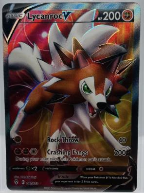 SWSH07: Evolving Skies #187/203 Lycanroc V (Full Art)