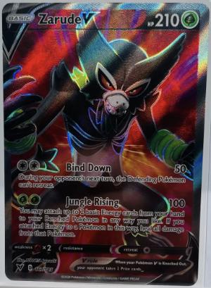 SWSH04: Vivid Voltage #167/185 Zarude V (Full Art)