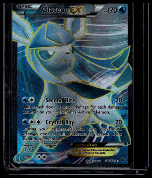 XY: Fates Collide #116/124 Glaceon EX (Full Art)