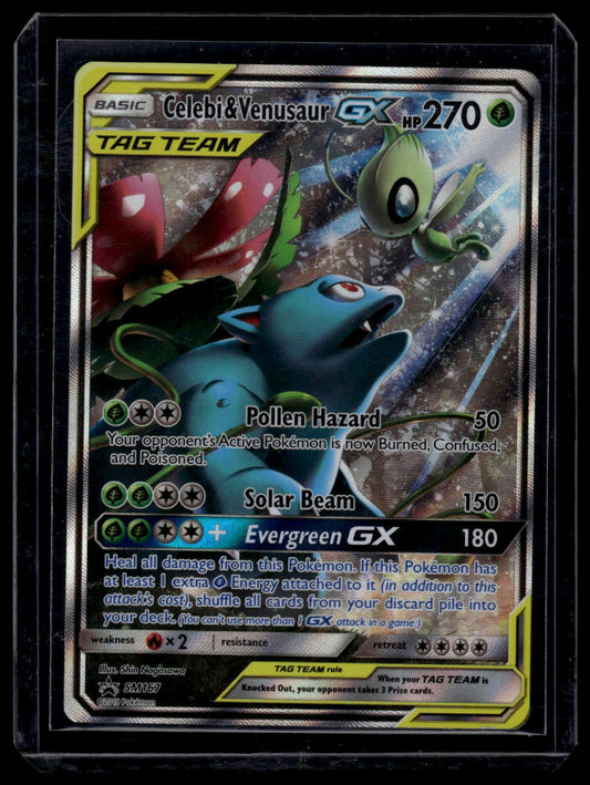 SM Promos #SM167 Celebi & Venusaur GX - SM167