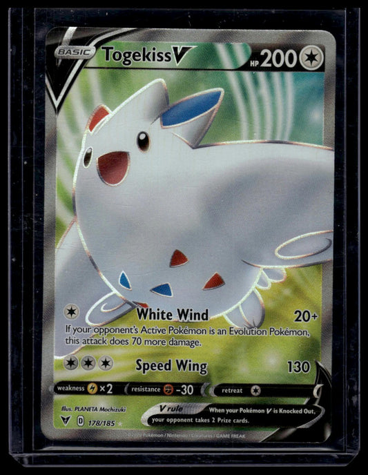 SWSH04: Vivid Voltage #178/185 Togekiss V (Full Art)