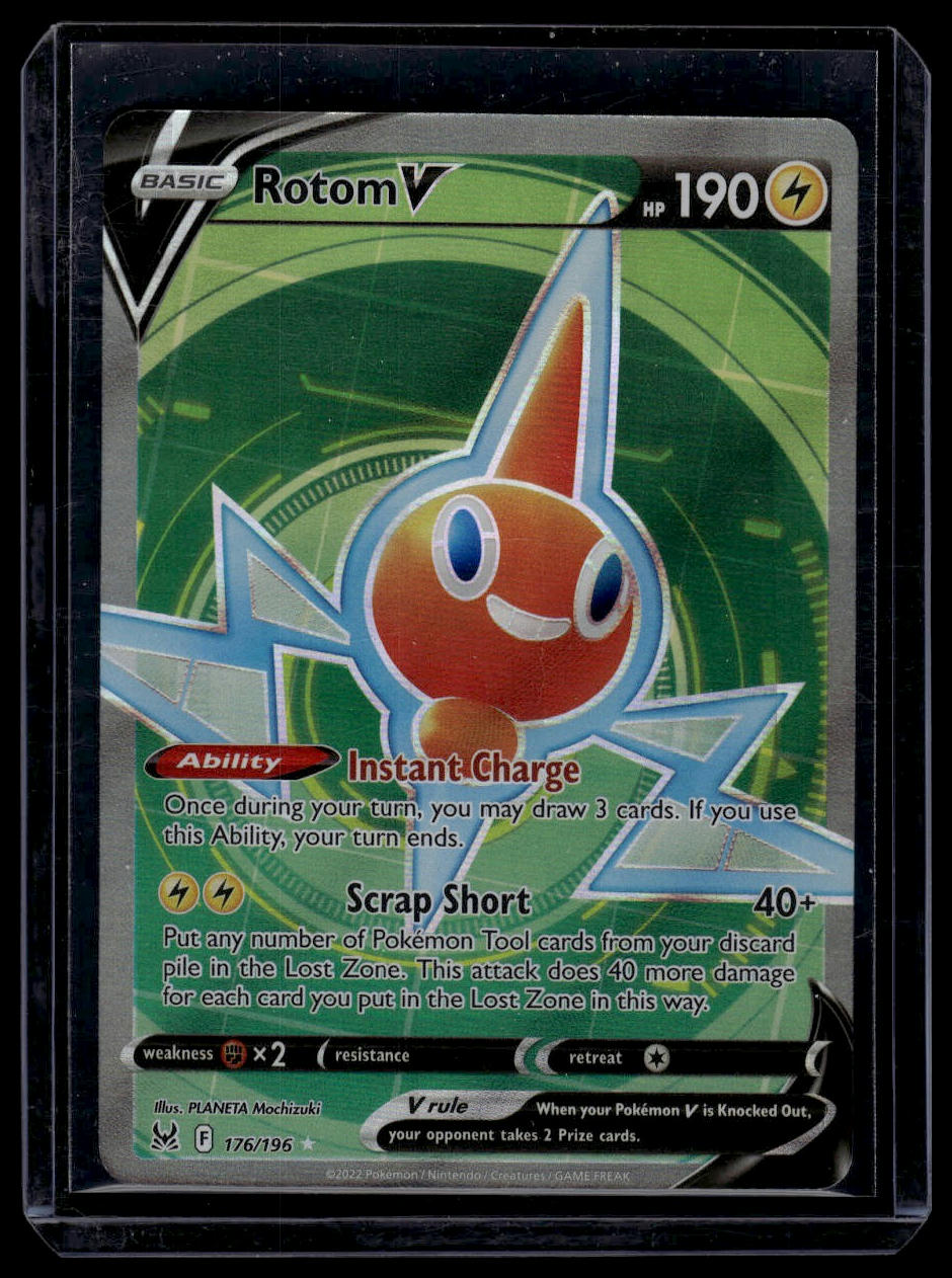 SWSH11: Lost Origin #176/196 Rotom V (Full Art)