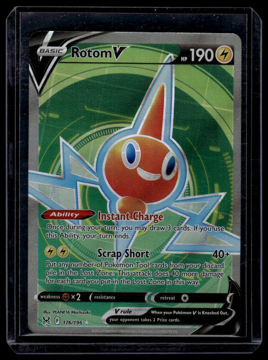 SWSH11: Lost Origin #176/196 Rotom V (Full Art)